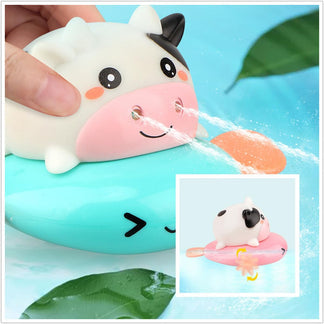 Learn Through Water Play using swimming animals for double the learning fun